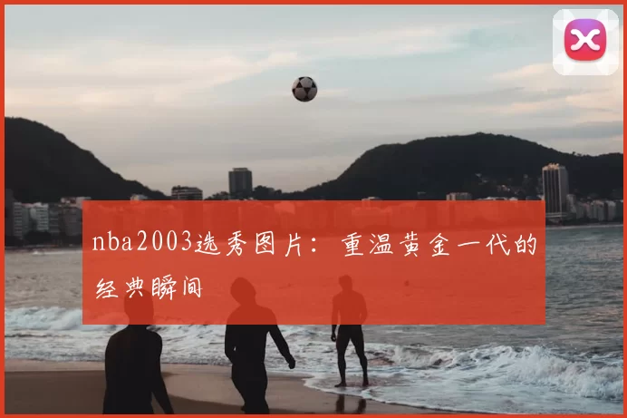 nba2003选秀图片：重温黄金一代的经典瞬间